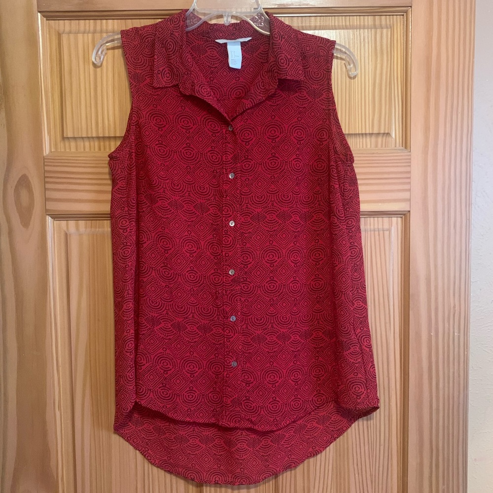 H&M Button Down Tank